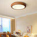 Wood Grain Round Ceiling Lamp - DWHOME