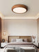 Wood Grain Round Ceiling Lamp - DWHOME