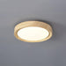Wood Grain Round Ceiling Lamp - DWHOME