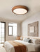 Wood Grain Round Ceiling Lamp - DWHOME