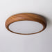 Wood Grain Round Ceiling Lamp - DWHOME
