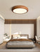Wood Grain Round Ceiling Lamp - DWHOME