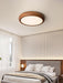 Wood Grain Round Ceiling Lamp - DWHOME
