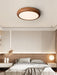 Wood Grain Round Ceiling Lamp - DWHOME