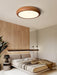 Wood Grain Round Ceiling Lamp - DWHOME
