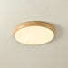Wood Grain Round Ceiling Lamp - DWHOME