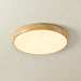 Wood Grain Round Ceiling Lamp - DWHOME