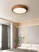 Wood Grain Round Ceiling Lamp - DWHOME