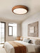 Wood Grain Round Ceiling Lamp - DWHOME