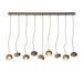 Wood Pumpkin Cluster Chandelier-DWHOME