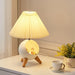 Wood Small Table Lamp-DWHOME