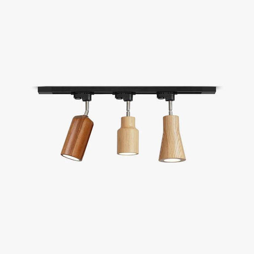 Wood Track Ceiling Lamp - DWHOME