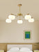 Plastic Cotton Balls Chandelier - DWHOME
