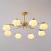 Plastic Cotton Balls Chandelier - DWHOME