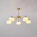 Plastic Cotton Balls Chandelier - DWHOME