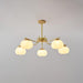 Plastic Cotton Balls Chandelier - DWHOME