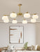 Plastic Cotton Balls Chandelier - DWHOME