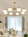 Plastic Cotton Balls Chandelier - DWHOME