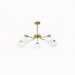 Plastic Cotton Balls Chandelier - DWHOME