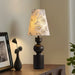 Wooden Flower Pattern Table Lamp - Vakkerlight