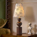 Wooden Flower Pattern Table Lamp - Vakkerlight