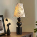Wooden Flower Pattern Table Lamp - Vakkerlight