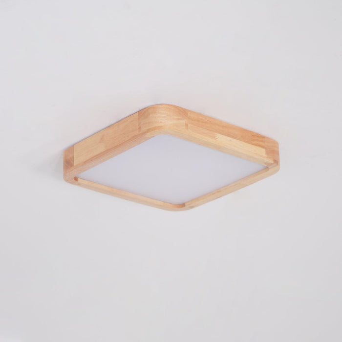 Wooden Geometric Ceiling Light-DWHOME