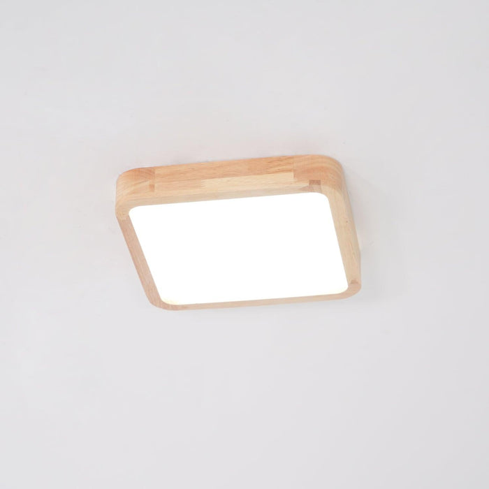 Wooden Geometric Ceiling Light-DWHOME