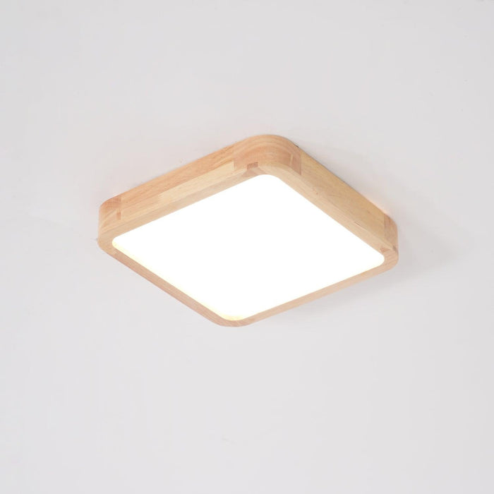 Wooden Geometric Ceiling Light-DWHOME