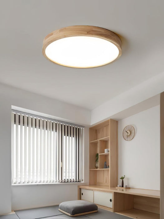 Wooden Geometric Ceiling Light-DWHOME