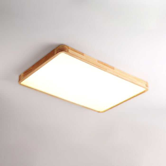Wooden Geometric Ceiling Light-DWHOME