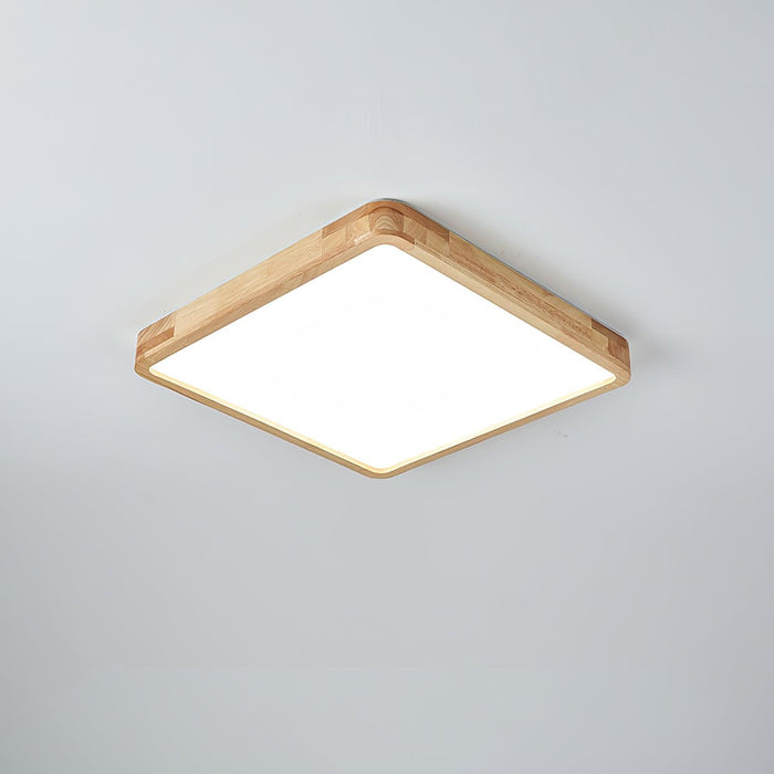 Wooden Geometric Ceiling Light-DWHOME