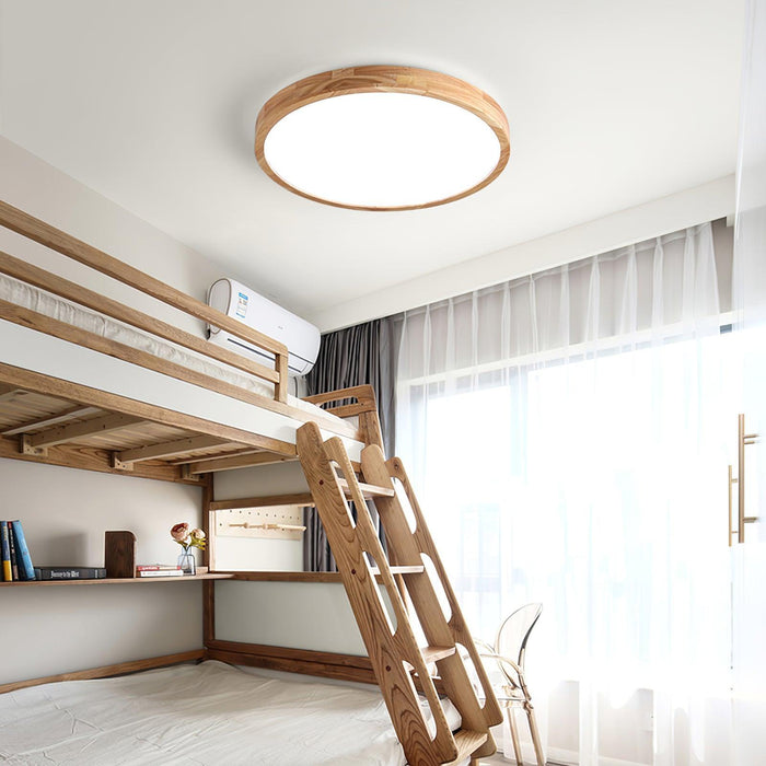 Wooden Geometric Ceiling Light-DWHOME
