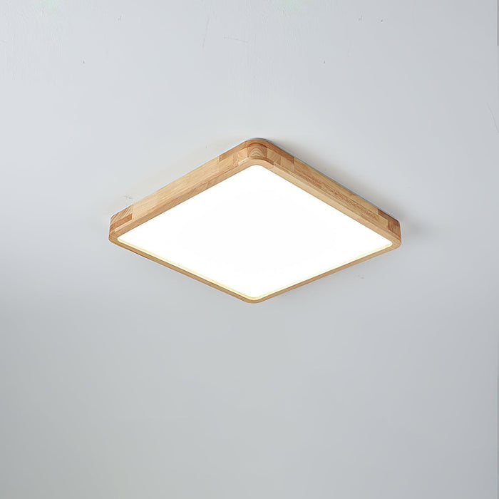 Wooden Geometric Ceiling Light-DWHOME