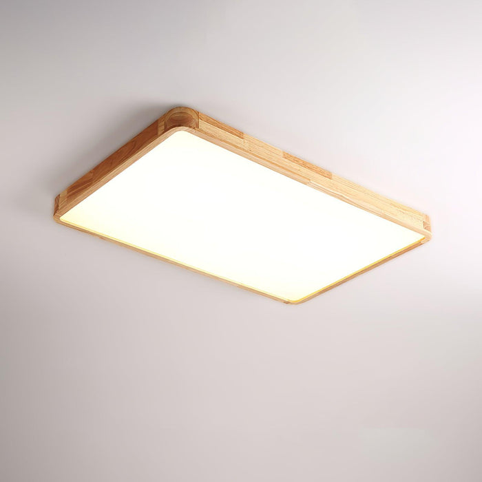 Wooden Geometric Ceiling Light-DWHOME