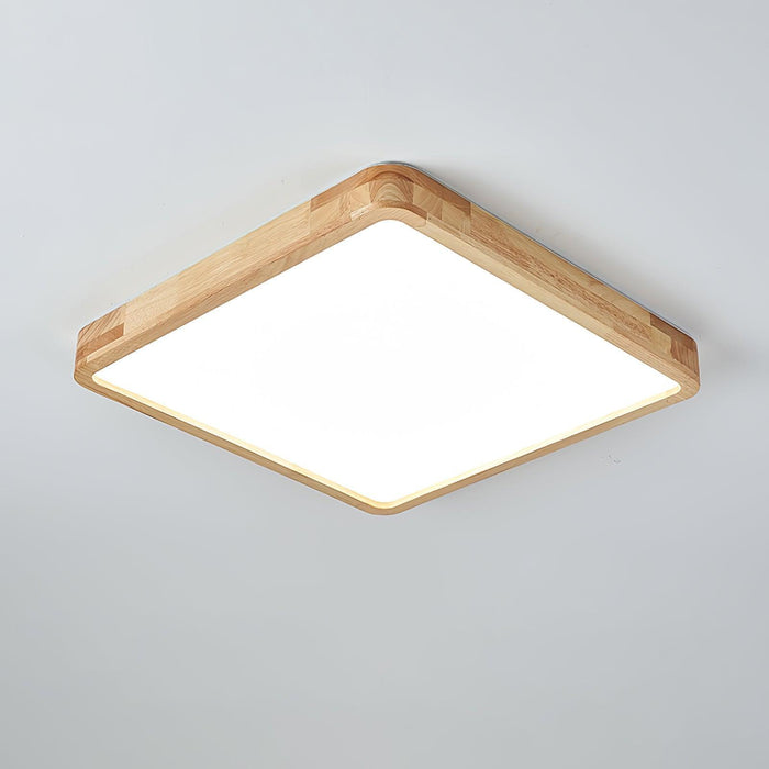 Wooden Geometric Ceiling Light-DWHOME