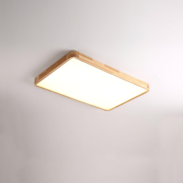 Wooden Geometric Ceiling Light-DWHOME
