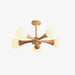 Wooden Nera Chandelier-DWHOME