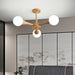 Wooden Nera Chandelier-DWHOME