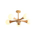 Wooden Nera Chandelier-DWHOME