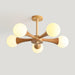 Wooden Nera Chandelier-DWHOME