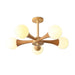 Wooden Nera Chandelier-DWHOME