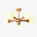 Wooden Nera Chandelier-DWHOME