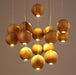Wooden Orb Sphere Cluster Pendant Light - DWHOME