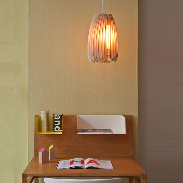 Wooden Orb Pendant Lamp-DWHOME
