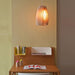 Wooden Orb Pendant Lamp-DWHOME