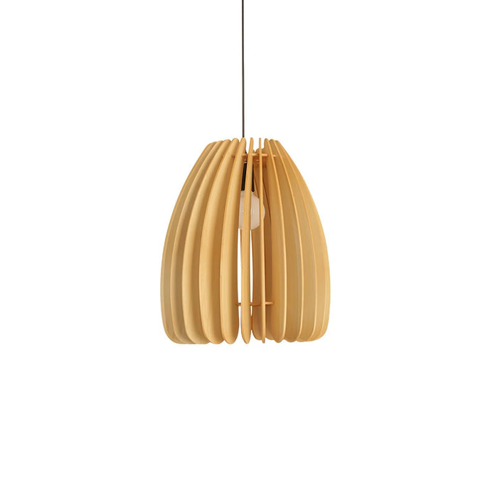 Wooden Orb Pendant Lamp-DWHOME