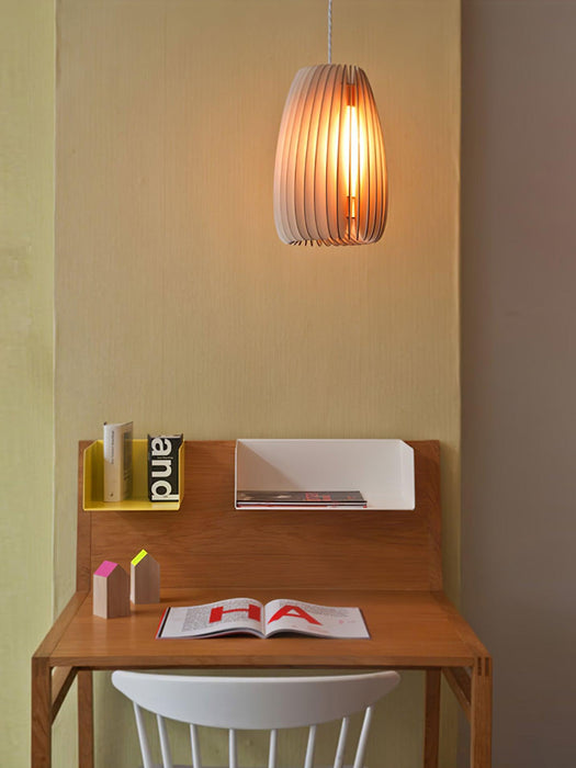 Wooden Orb Pendant Lamp-DWHOME