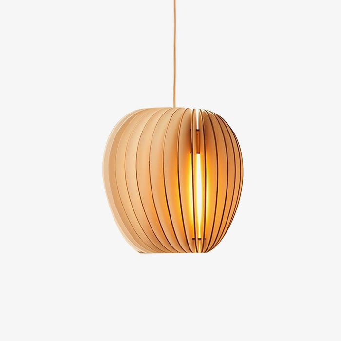 Wooden Orb Pendant Lamp-DWHOME