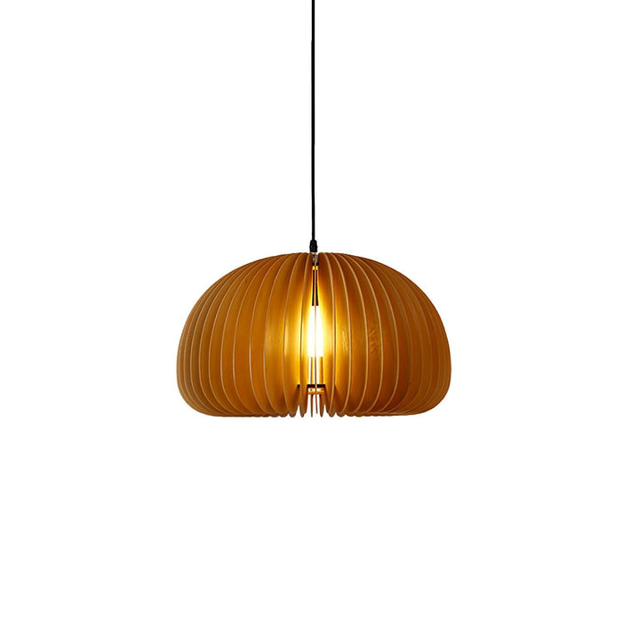 Wooden Orb Pendant Lamp-DWHOME